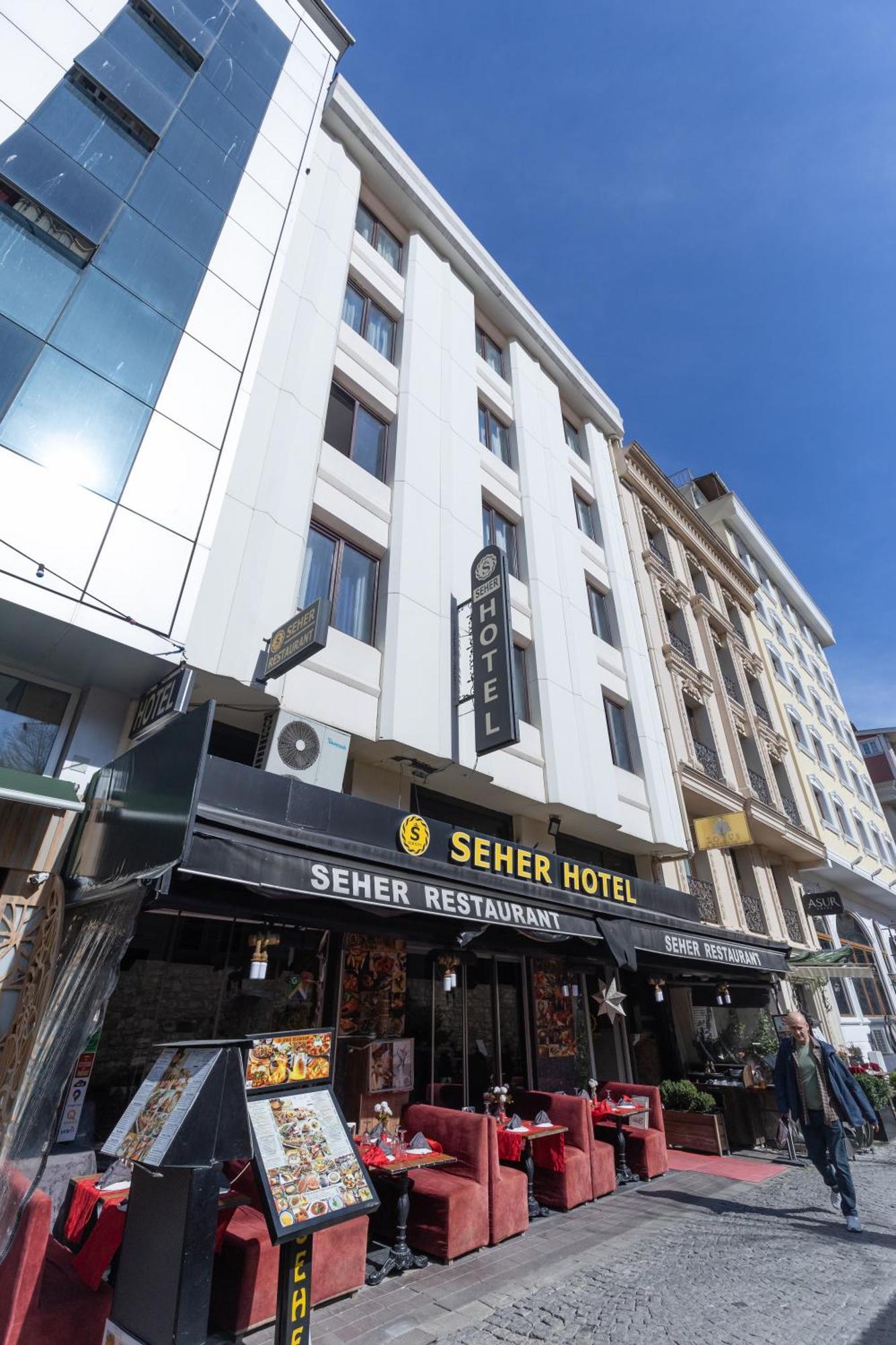 Seher Hotel Estambul Exterior foto