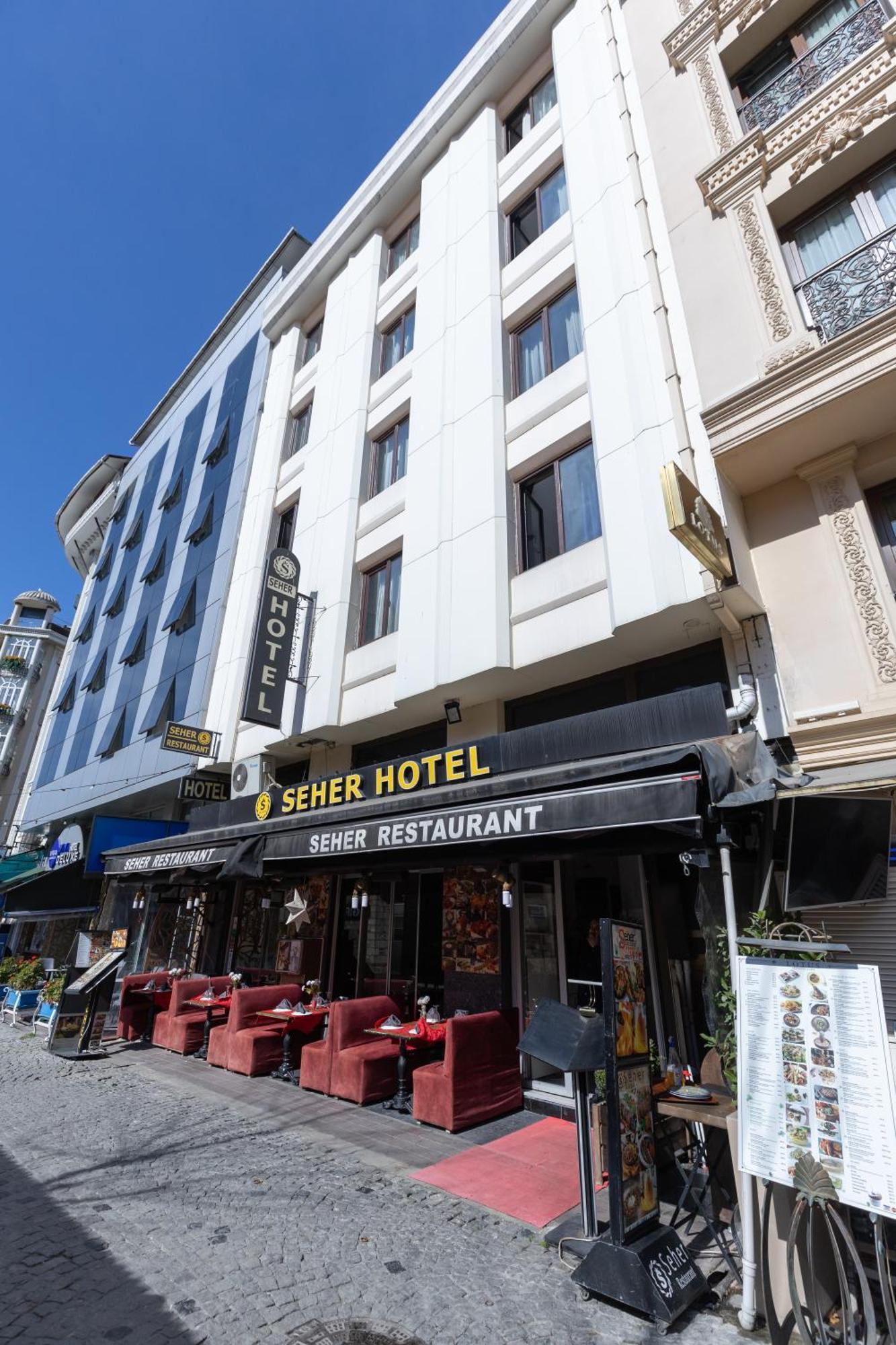 Seher Hotel Estambul Exterior foto